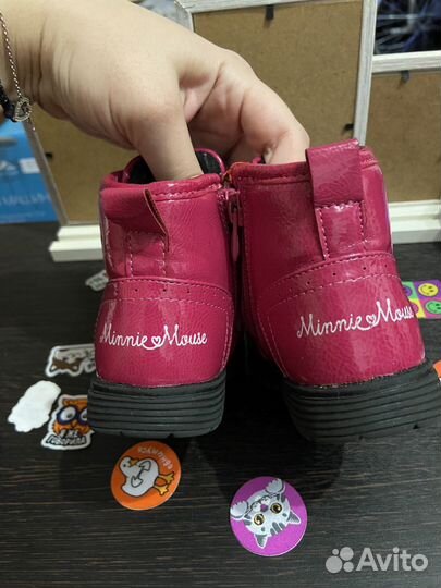 Ботинки демисезонные для девочки 21