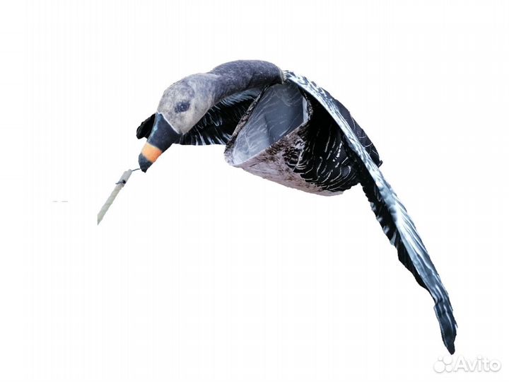 Чучело для охоты гусь гуменник (флюгер)