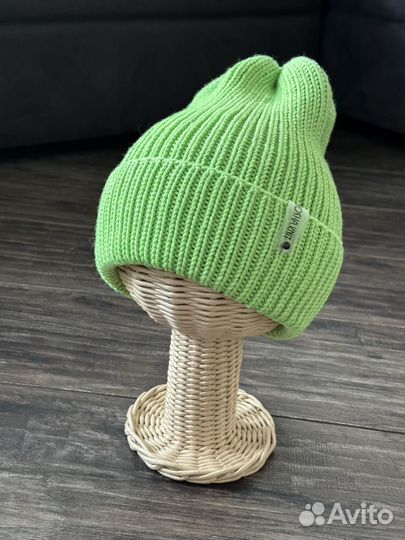 Вязаная шапка 100% меринос