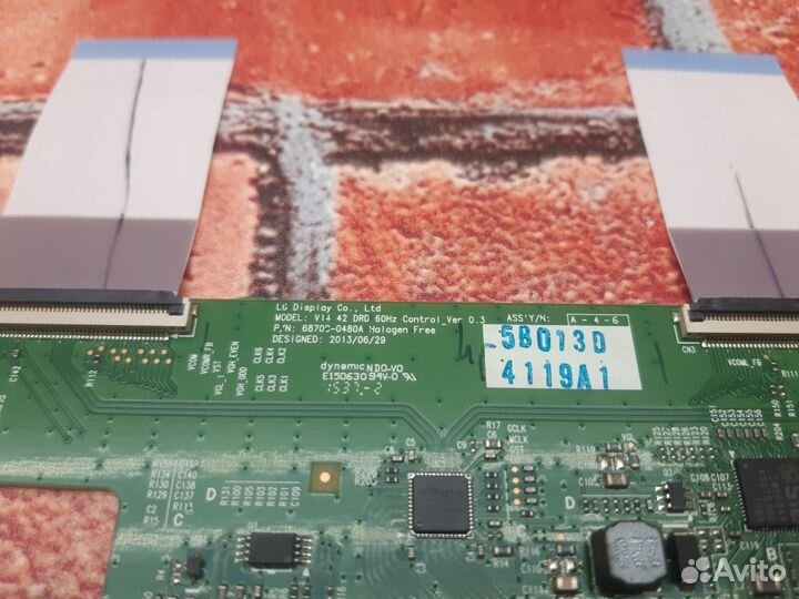 Плата T-con V14 42 DRD Control ver 0.3 68700-0480A