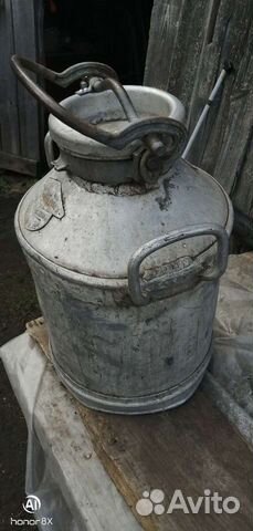 Фляга алюминиевая бу 38 л