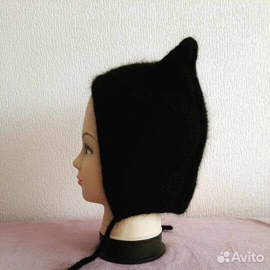 Шапка Чепчик вязаный женский