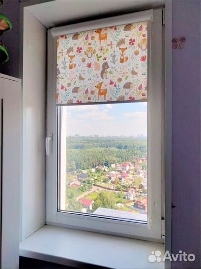 Шторы рулонные монтаж в 1 день