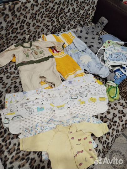 Вещи пакетом для новорожденного мальчика