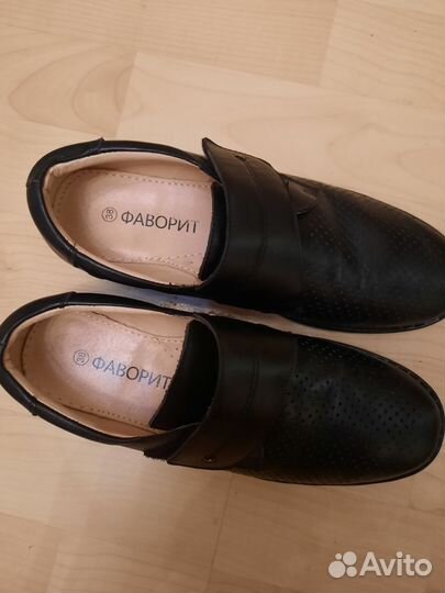 Туфли для мальчика размер 37-38