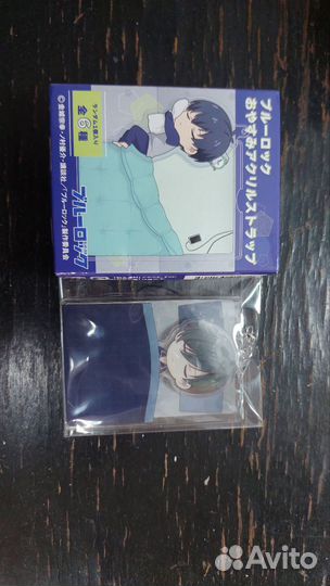 Брелок аниме синяя тюрьма bluelock Rin