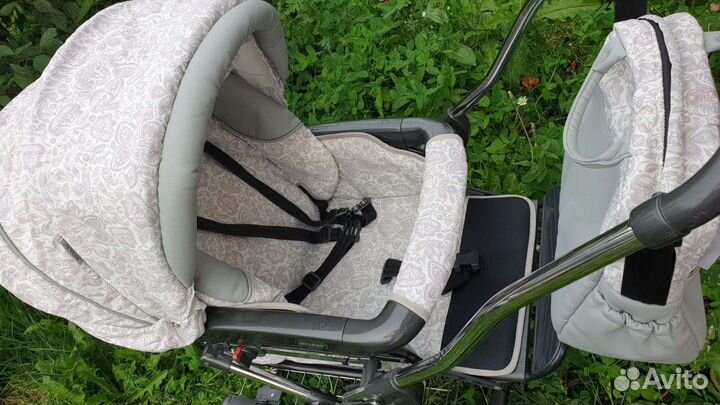 Детские коляски 2 в 1 эко кожа