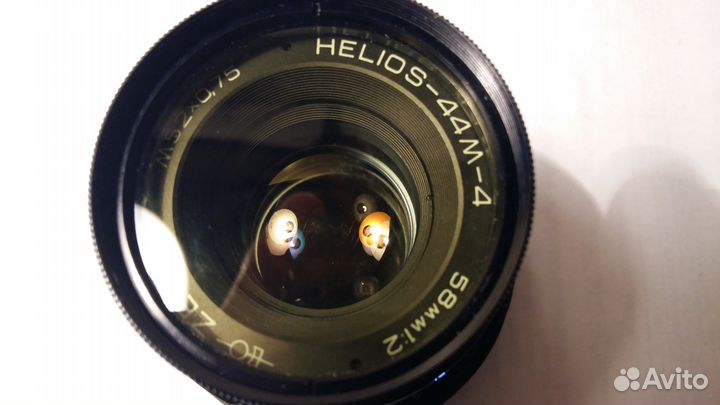 Объективы «Гелиос-44М-4», новый, изготовлен в СССР
