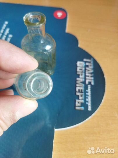 Старинные пузырьки и флакончики