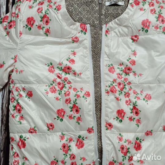 Куртка,плащ весна осень для девочки новая 158