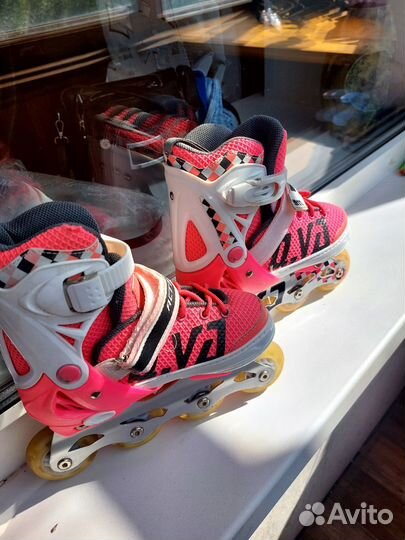 Роликовые коньки детские раздвижные