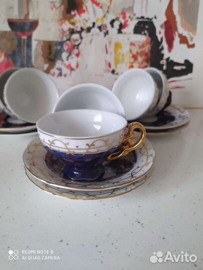 Кофейный и чайный набор гдр