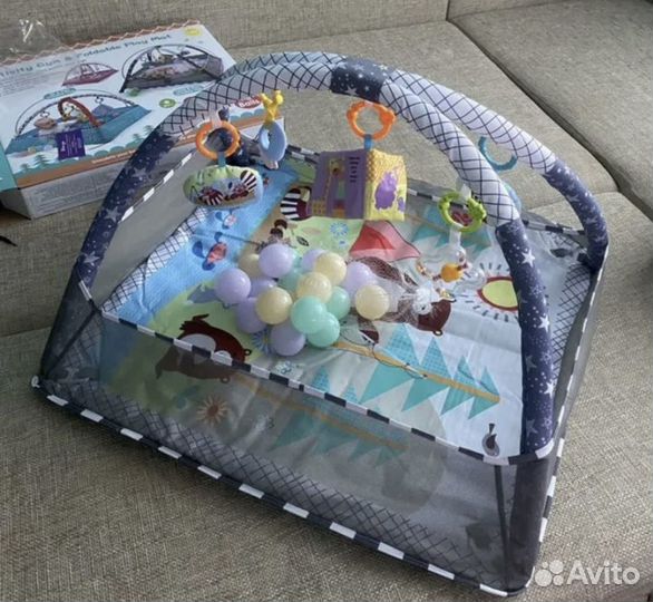 Развивающий коврик с дугами