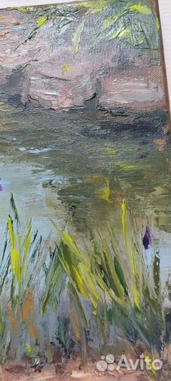 Картина маслом на холсте 30 на 40 см