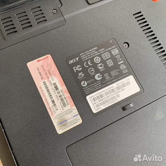Ноутбук Acer 5750ZG