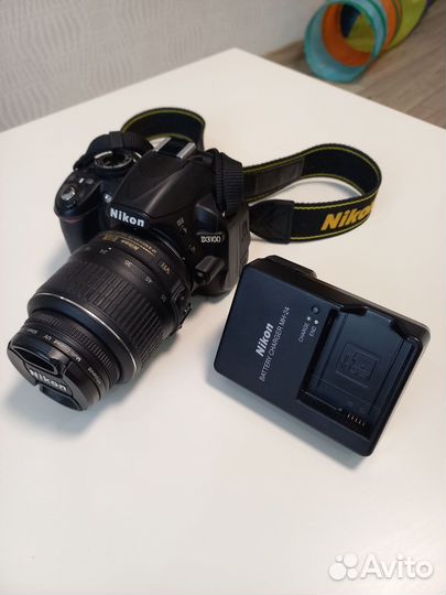 Зеркальный фотоаппарат nikon d3100 kit