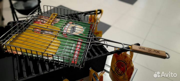 Решётка барбекю нержавейка