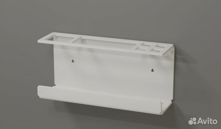 Стакан держатель для зубных щеток, пасты и бритвы