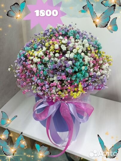 Гипсофила. Орхидея. Букеты и композиции