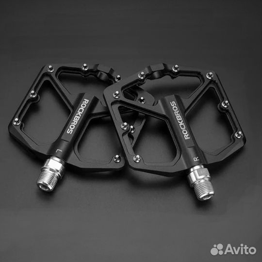 Велопедали Rockbros алюминиевые на промах