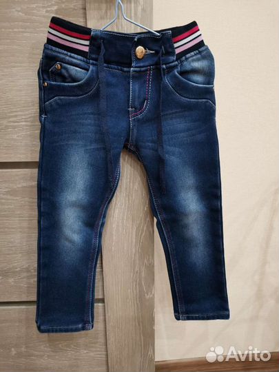 Утепленные джинсы