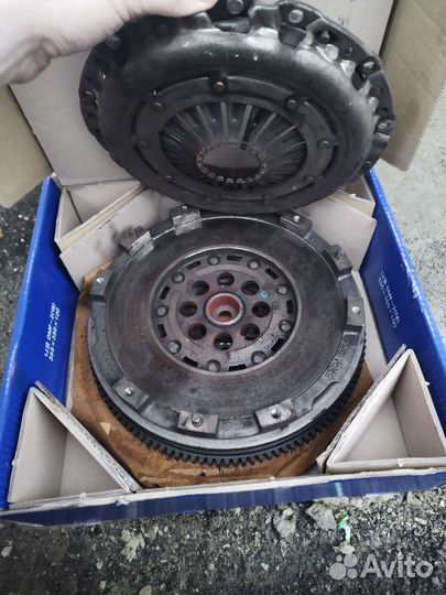 Корзина сцепления + маховик (оригинал) бу Valio