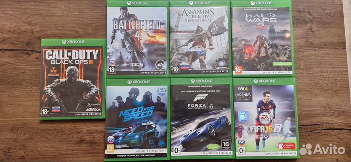 Диски Xbox one