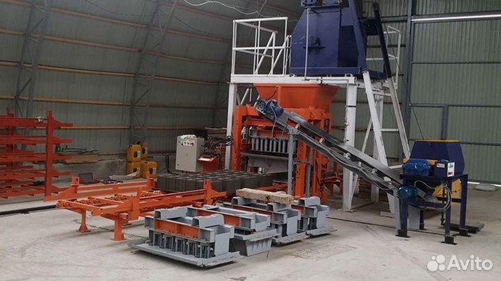 Вибропресс «Урал» (брусчатка,бордюр,блоки)