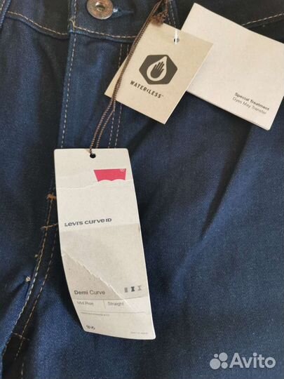 Джинсы Levis 28X32 Demi curve