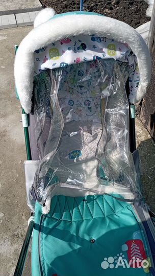 Санки коляска nika kids