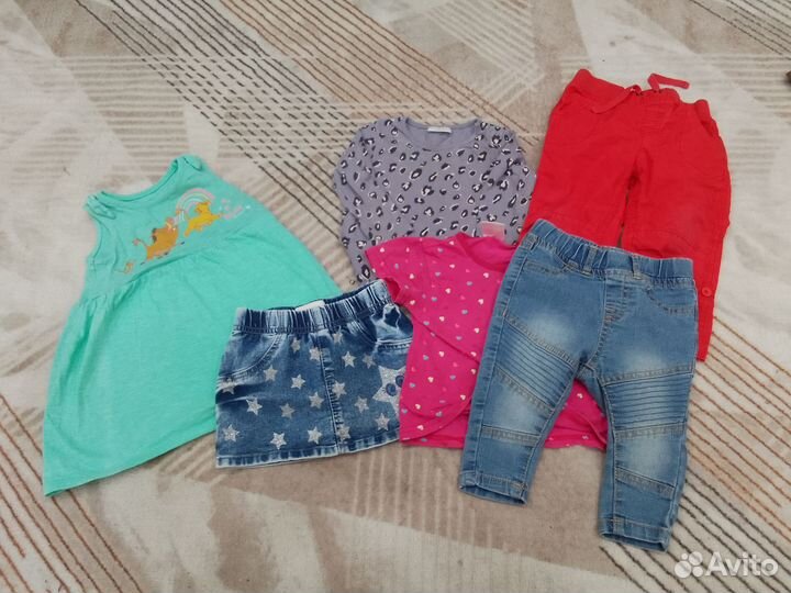 Вещи пакетом для девочки