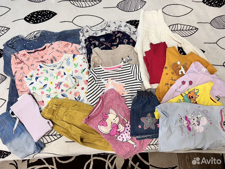 Пакет вещей на девочку рост 104