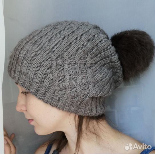 Шапка женская зимняя