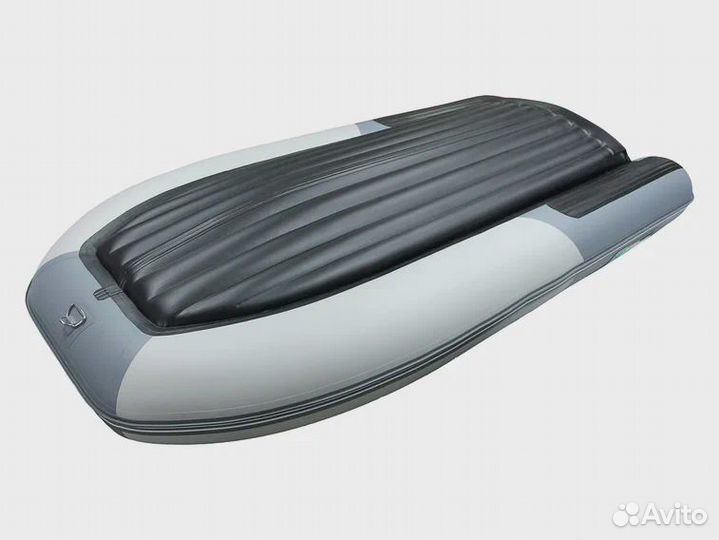 Лодка пвх Нднд Gladiator E350S светло-темно серый