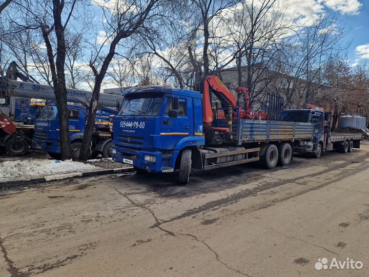 КАМАЗ 65117 с КМУ, 2015