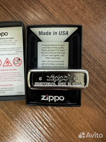 Зажигалка zippo