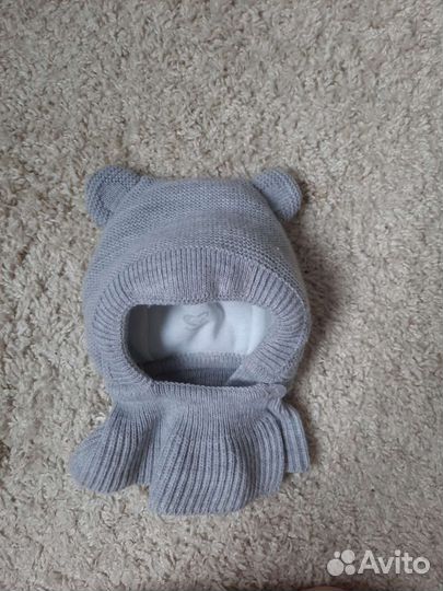 Шапка шлем журавлик