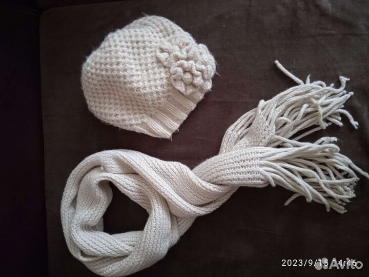 Комплект шапка/шарф kamea (Польша)