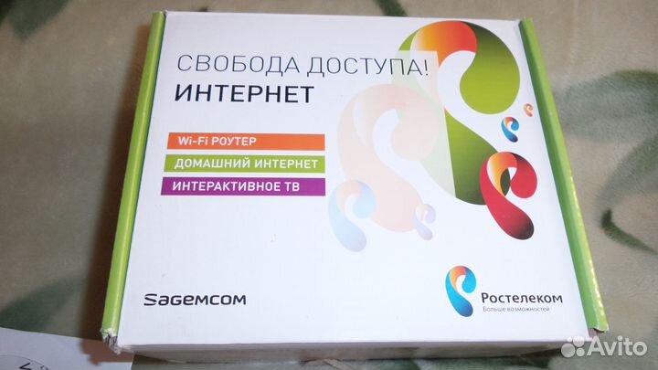 Продаётся WI-FI роутер от Ростелекома