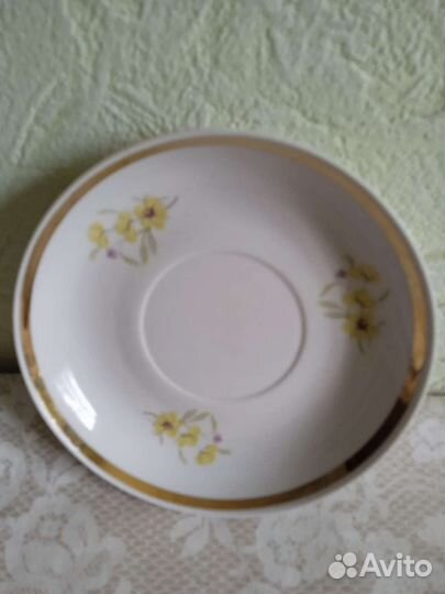 Чайные блюдца СССР Вербилки цена за 2