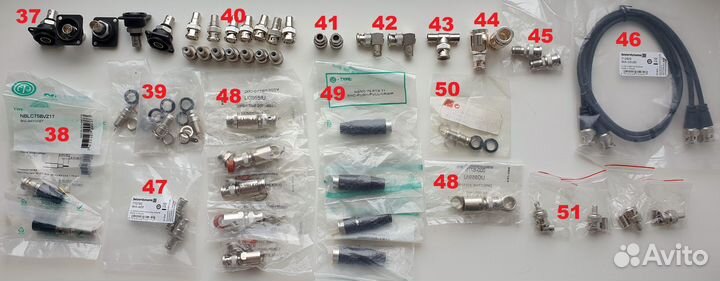 Разъёмы Neutrik Canare Straight Wire Amphenol