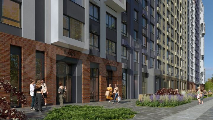 1-к. квартира, 32,8 м², 11/12 эт.