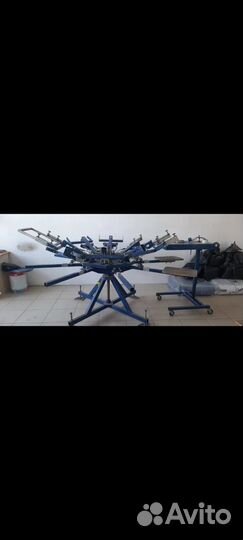 Карусель для шелкографии