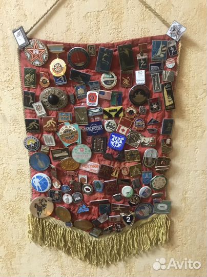 Вымпел со значками