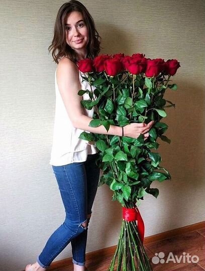 Метровые розы