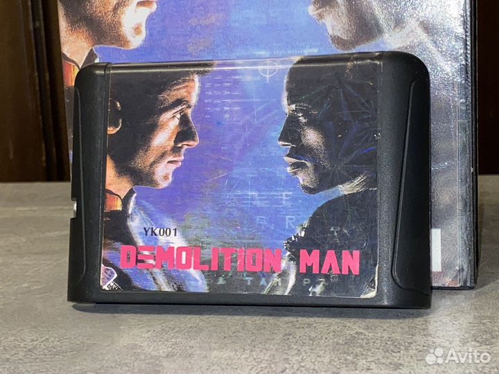 Demolition Man Sega картридж биг бокс