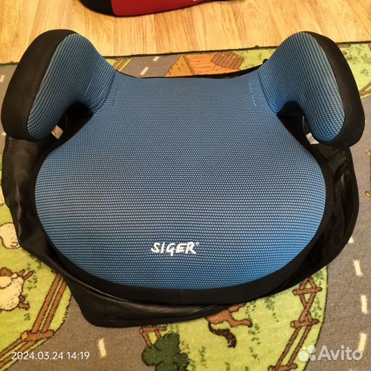 Автомобильное кресло Siger бустер FIX от22-36кг