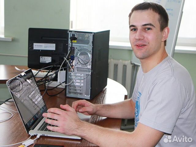 Ремонт компьютеров. Выезд на дом по городу. Мастер