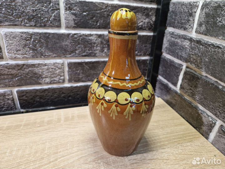 К.1510 Кувшин керамика и 5 рюмок