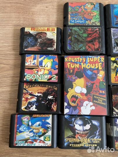 Картриджи sega